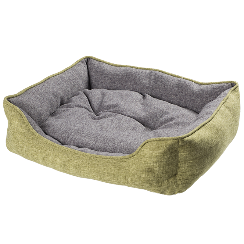 HY-02 Faux Lin rektangel kosehundeseng